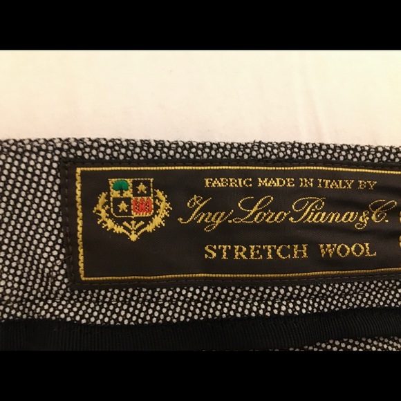 Loro Piana Brooks Brothers wool blend trousers - Picture 2 of 3
